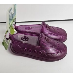 New Speedo Kids Water Shoes Jelly Kids Size 5 6 Purple